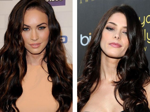 Couleur des cheveux au chocolat (photo 2024)