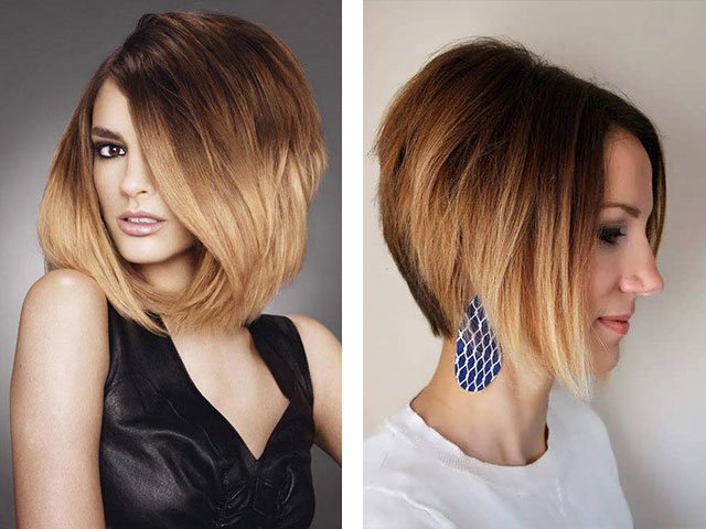 Shatush sur cheveux noirs: photos avant et après