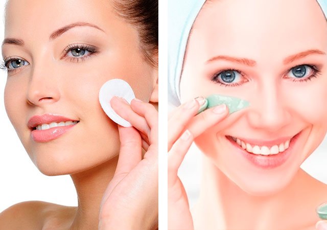 Masque facial apaisant à la maison