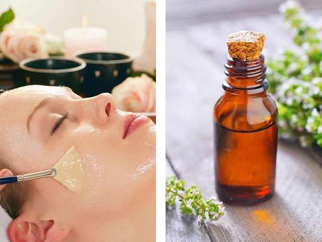 Masques pour le visage avec des huiles essentielles à la maison