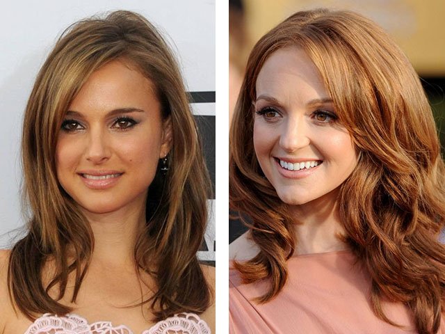 Couleur des cheveux au chocolat (photo 2024)