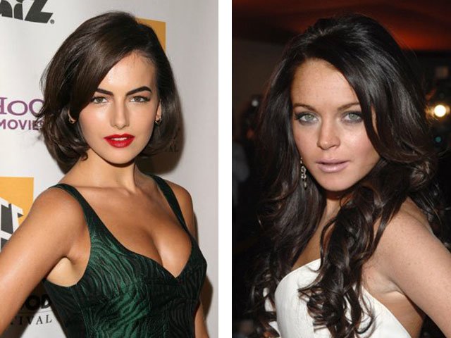 Couleur des cheveux au chocolat (photo 2024)