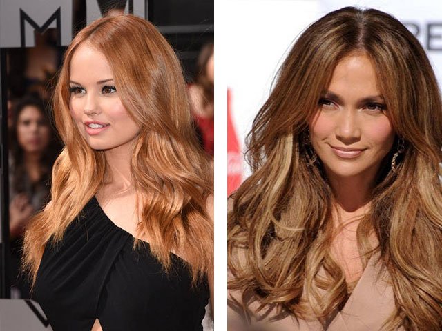 Couleur des cheveux au chocolat (photo 2024)