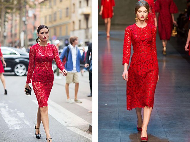 Robe rouge-rouge: photo de la nouvelle 2024