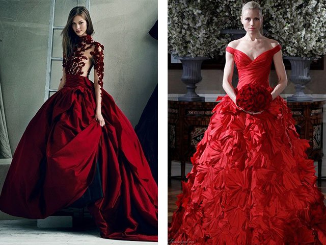 Robe rouge-rouge: photo de la nouvelle 2024