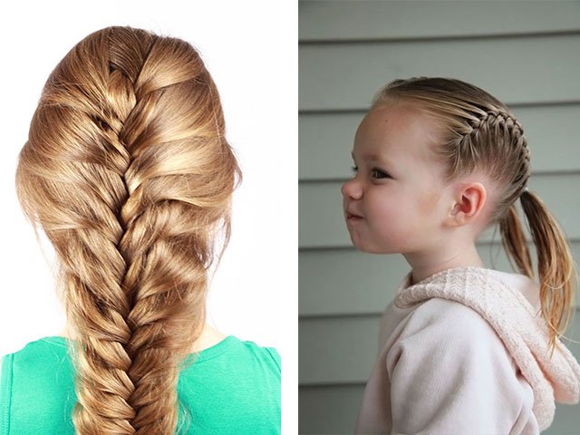 Tisser de belles tresses pour les filles pour différentes longueurs de cheveux