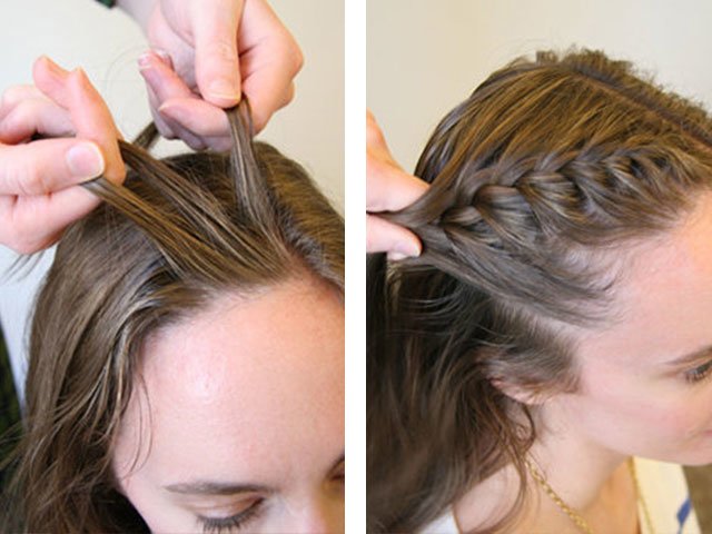 Tisser de belles tresses pour les filles pour différentes longueurs de cheveux