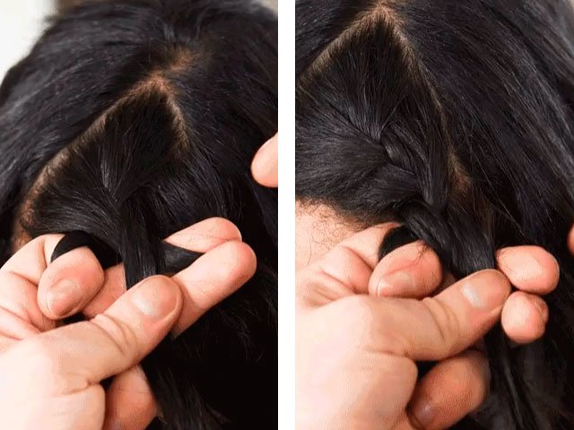 Tisser de belles tresses pour les filles pour différentes longueurs de cheveux