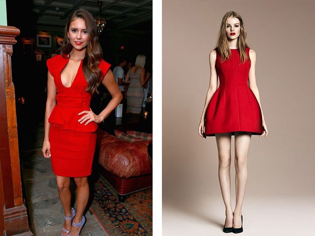 Robe rouge-rouge: photo de la nouvelle 2024