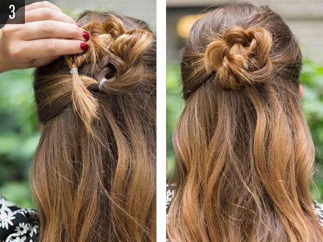 Tisser de belles tresses pour les filles pour différentes longueurs de cheveux