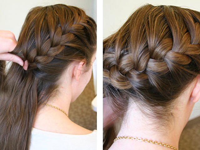 Tisser de belles tresses pour les filles pour différentes longueurs de cheveux