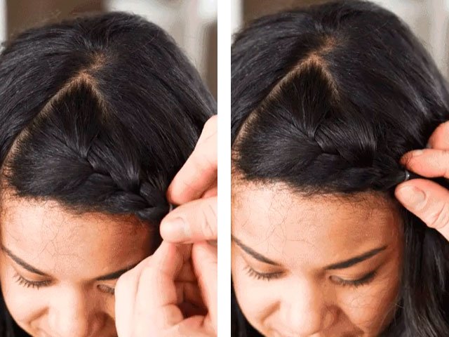Tisser de belles tresses pour les filles pour différentes longueurs de cheveux