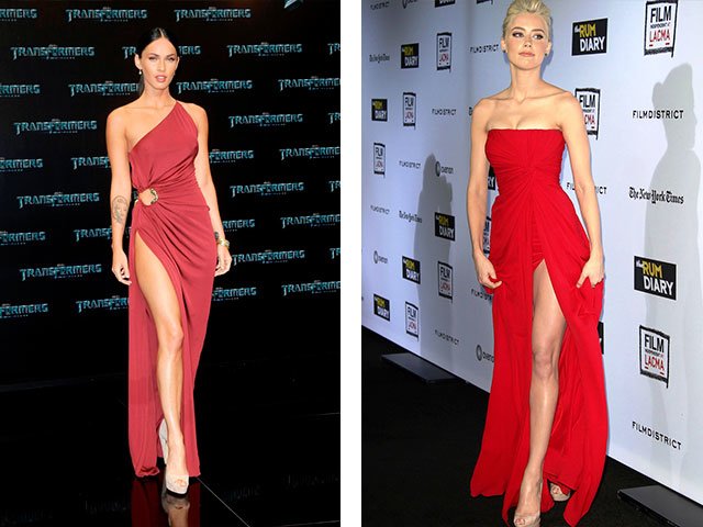 Robe rouge-rouge: photo de la nouvelle 2024