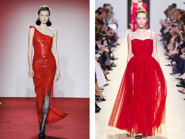 Robe rouge-rouge: photo de la nouvelle 2024