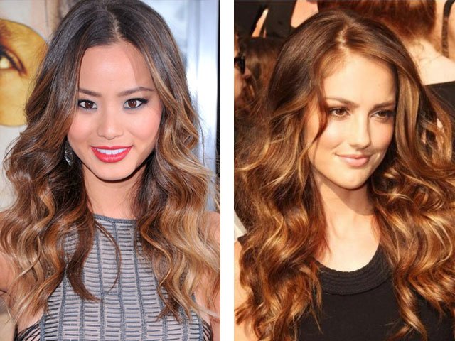 Belle couleur de cheveux pour les yeux bruns: tendances, idées, photos