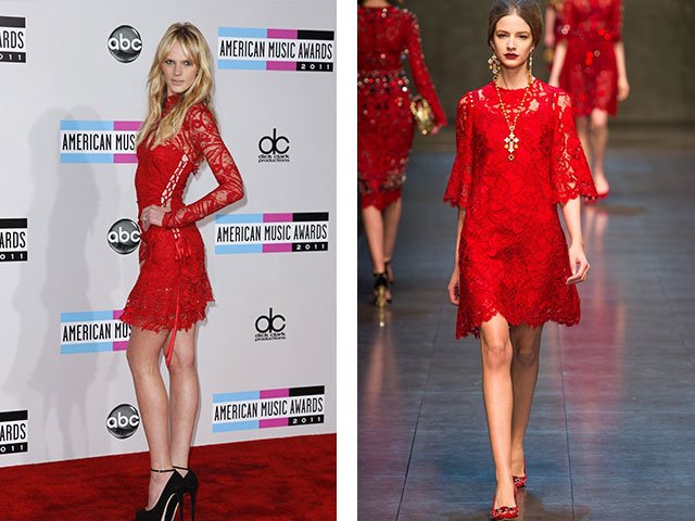 Robe rouge-rouge: photo de la nouvelle 2024