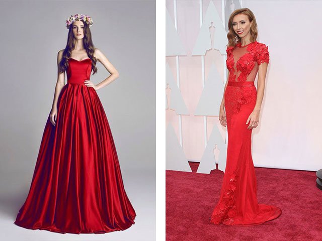 Robe rouge-rouge: photo de la nouvelle 2024