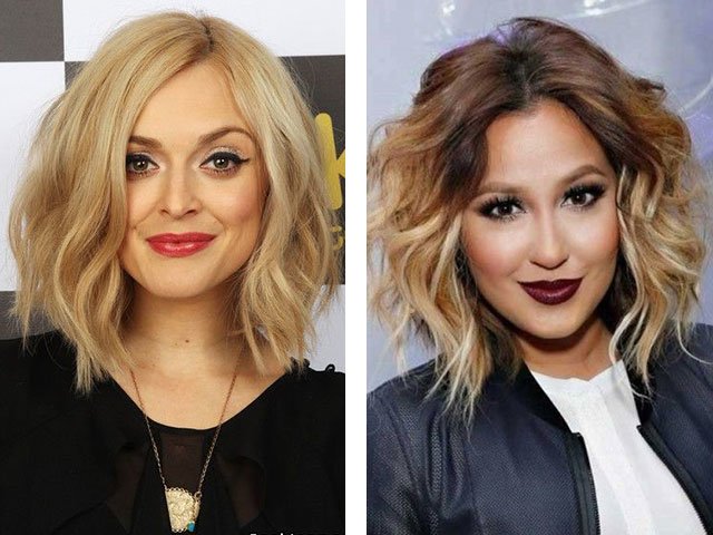 Couché à la maison sur de longs et moyens cheveux