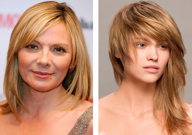 Coupe de cheveux pour les cheveux fins