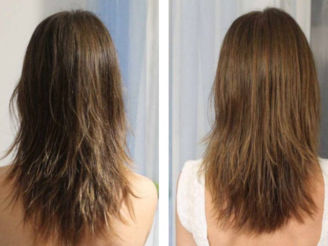 Coupe de cheveux en ciseaux chaude: qu'est-ce que c'est? (avant et après les photos)