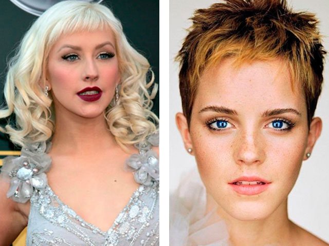 Photo de belle frange oblique