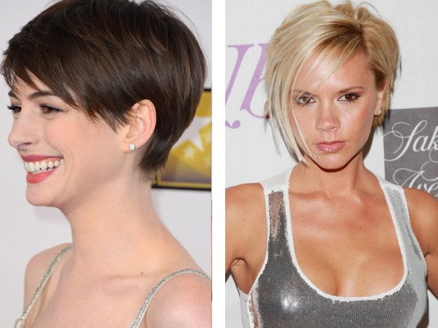 Photo de belle frange oblique