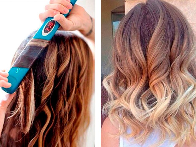 Coiffure moyenne à la maison