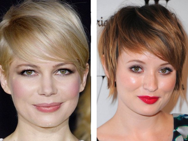 Photo de belle frange oblique