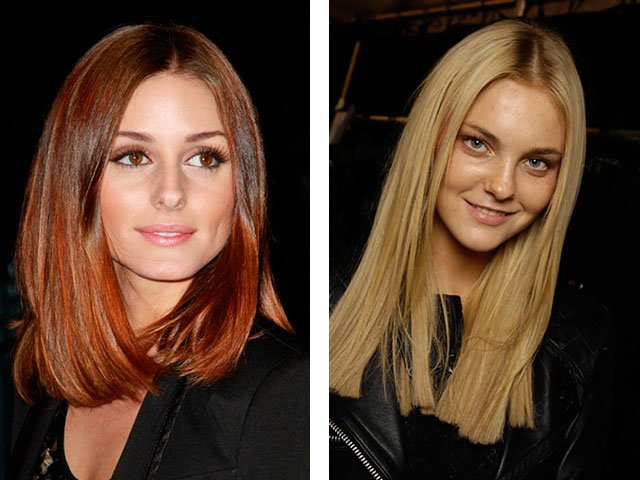 Coiffure moyenne à la maison