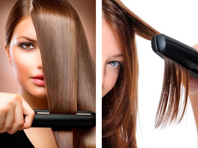 Coiffure moyenne à la maison