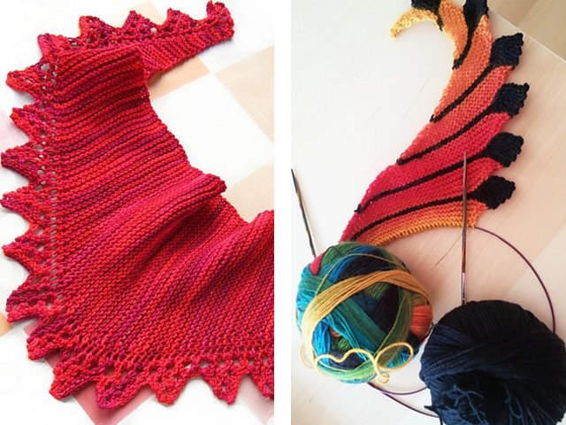 Bactus à tricoter - schémas et description