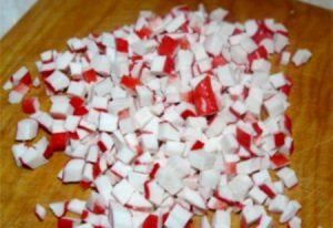 Salade de haricots en conserve