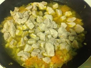 Goulache de porc à la sauce