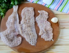 Roulés de courgettes à la poitrine de poulet