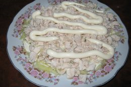 Salade Royale Au Poulet Et Aux Champignons
