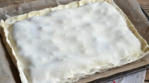 Tarte feuilletée à la cerise