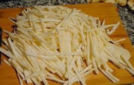 Salade Piquant aux Pommes, Céleri et Carottes