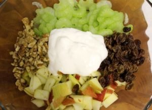 Salade De Céleri Aux Pommes Et Aux Noix