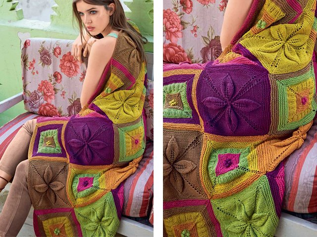 Comment tricoter un plaid