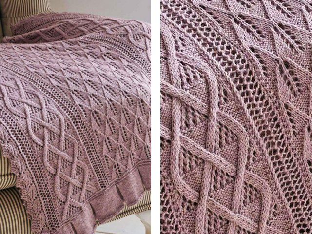 Comment tricoter un plaid