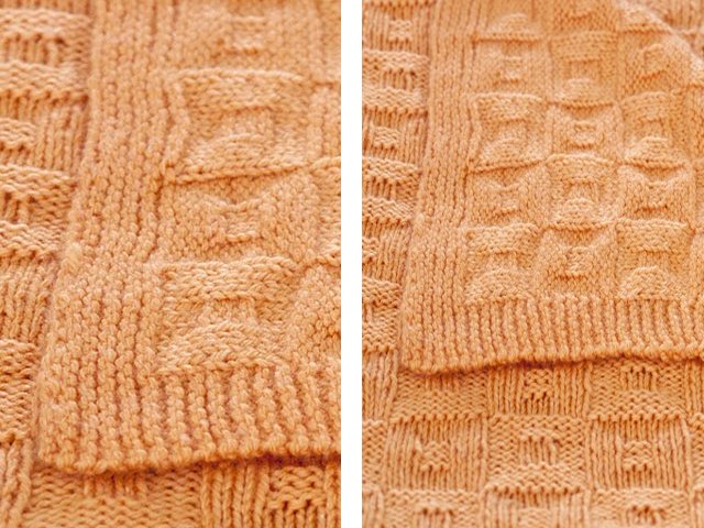 Comment tricoter un plaid