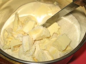 Sablé dans une cocotte