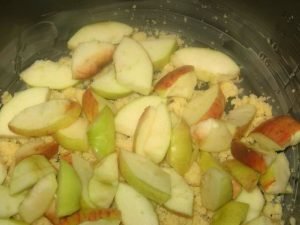 Sablé dans une cocotte