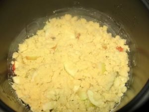 Sablé dans une cocotte