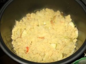 Sablé dans une cocotte