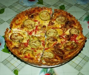 Tarte aux courgettes