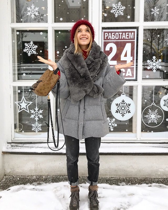 Belle doudoune grise Belle doudoune grise