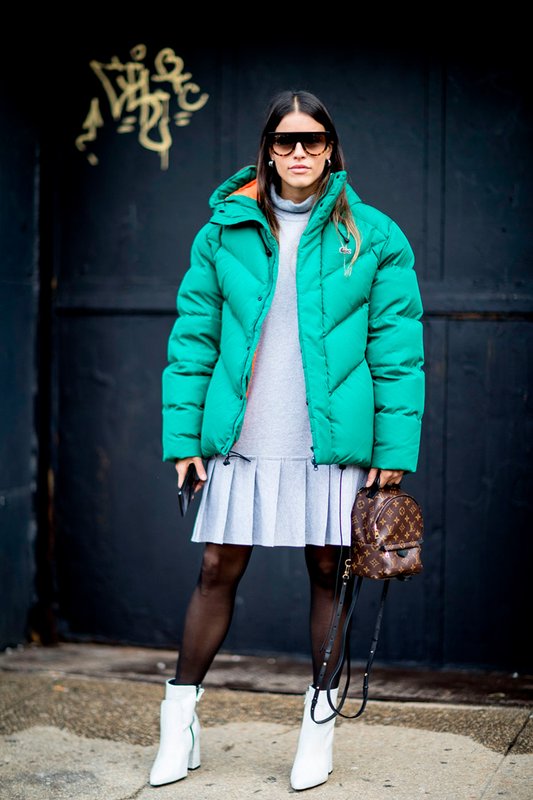 Doudoune verte Doudoune verte