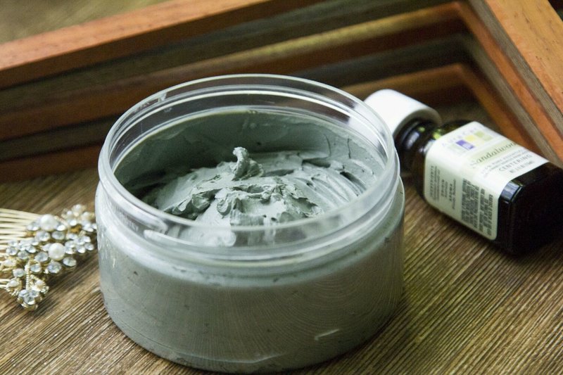 Masque de cheveux d'argile Masque de cheveux d'argile