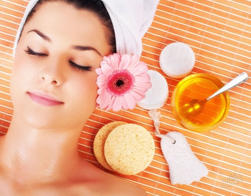 Miel pour une procédure cosmétique